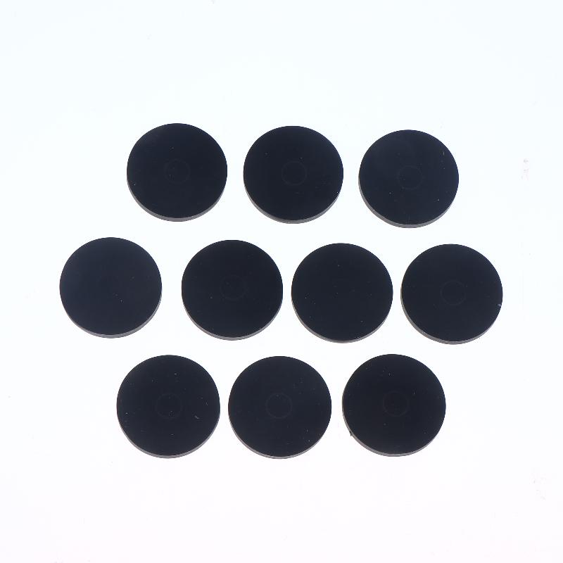 10Pcs Black Conical Toilet Bolt Rubber Washer Beveled Gasket Washers Leakproof Washers Toilet Seats Screws Replacement Part