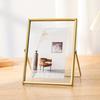 4 Inch Photo Frame Simple Style Transparent Acrylic Frames for DIY Handmade Pictures Christmas Gift Home Tabletop Decoration