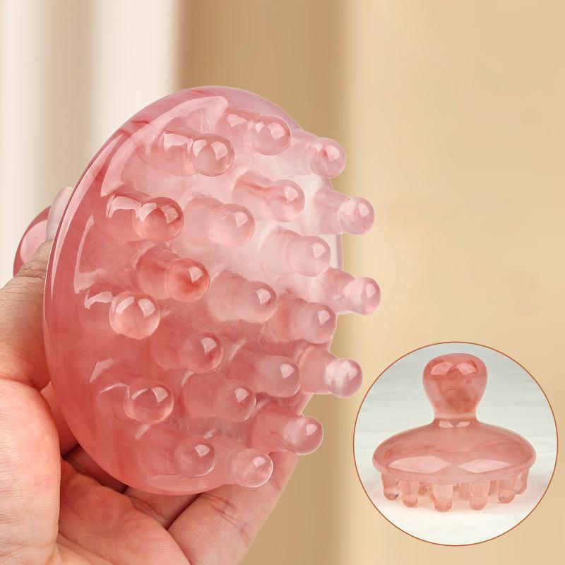 Resin Octopus Massage Comb Head Meridian Scalp Massage Brush Acupuncture SPA Gua Sha Massage Comb Fatigue Relief Massage