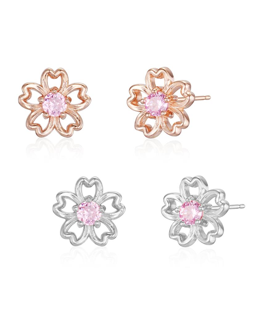 Paul Brial Cherry Blossom Earrings Pube0289