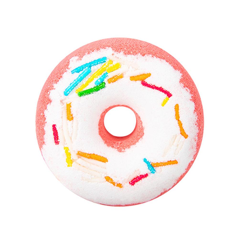 Doughnut Bath Salt Ball Essential Oil Bath Bubble Ball Aromatic Moisturizing Nourishing Skin Care Shower Ball Body Cleansing Self-Care Essential