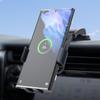 Für Galaxy Z Flip 4 Handyhalterung für Auto Kabelloses Ladegerät für Samsung Galaxy Z Flip 3 2 1 Doppelspule Faltbares Handy Schnellladung