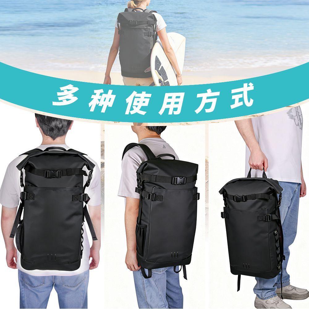 Waterproof Backpack for Outdoor Rafting, Trekking, and Diving - Large Capacity Mountaineering Bag