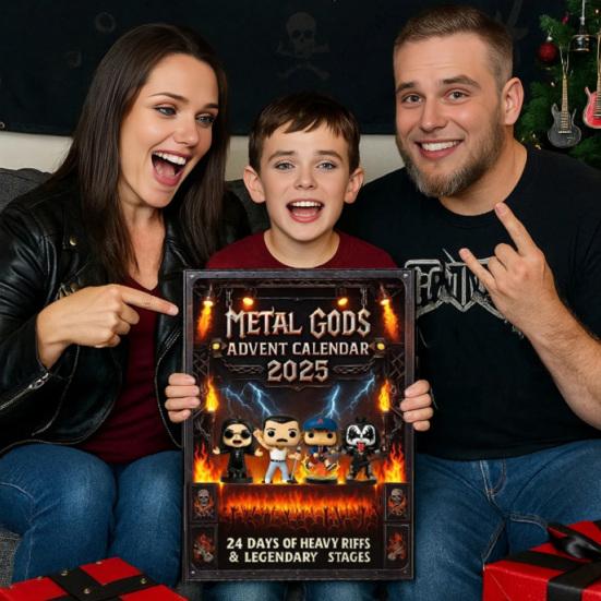 Legends of Rock Metal Adventní kalendář 2025 24denní odpočítávací krabička s