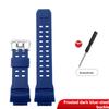 Per Casio G-SHOCK Serie 3410 GW-9400 GW9300 Cinturino in Gomma Siliconica Orologio GW9400 GW9300 Colore Mimetico Braccialetto Polsino Maschile