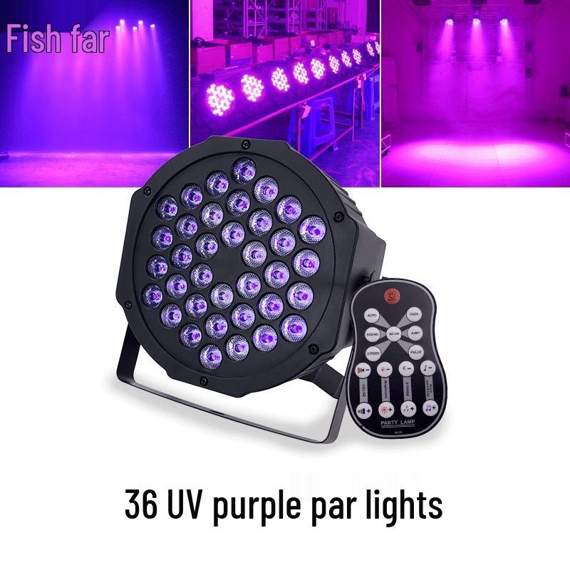 

Светодиодный УФ Фиолетовый Сценический Свет с Управлением Звуком для Вечеринок и Баров US Standard