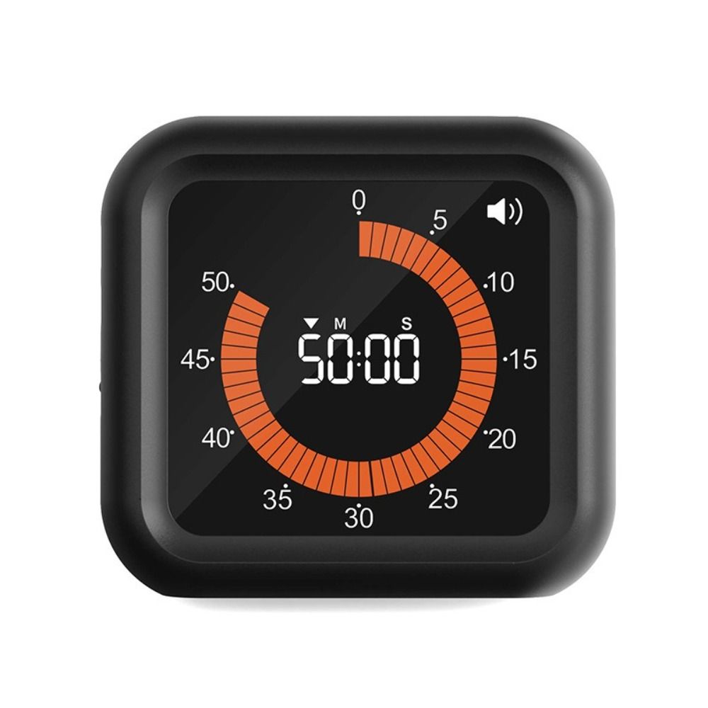 Easy to Read Countdown Timer Sound Adjustment Rechargeable Timer Visual Digital Timer  Livingroom
