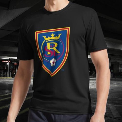the CoReal Salt logo Active T-Shirt Funny Size Mode American T-shirt S