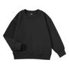 320g Cotton Kids' Round Neck Sweatshirt - Autumn/Winter Casual Solid Color Pullover