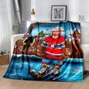Hockey Blanket Soft & Cozy Great for Office Sofa Chair for All Seasons Playful Design Gift for Travel Home Birthdays