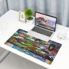 Plants vs. Zombies Print Mouse Pad, Anti‑Slip Desktop keyboard Mat, for PC Laptop Gaming Working Daily Use, Cool Festival Surprise Gift