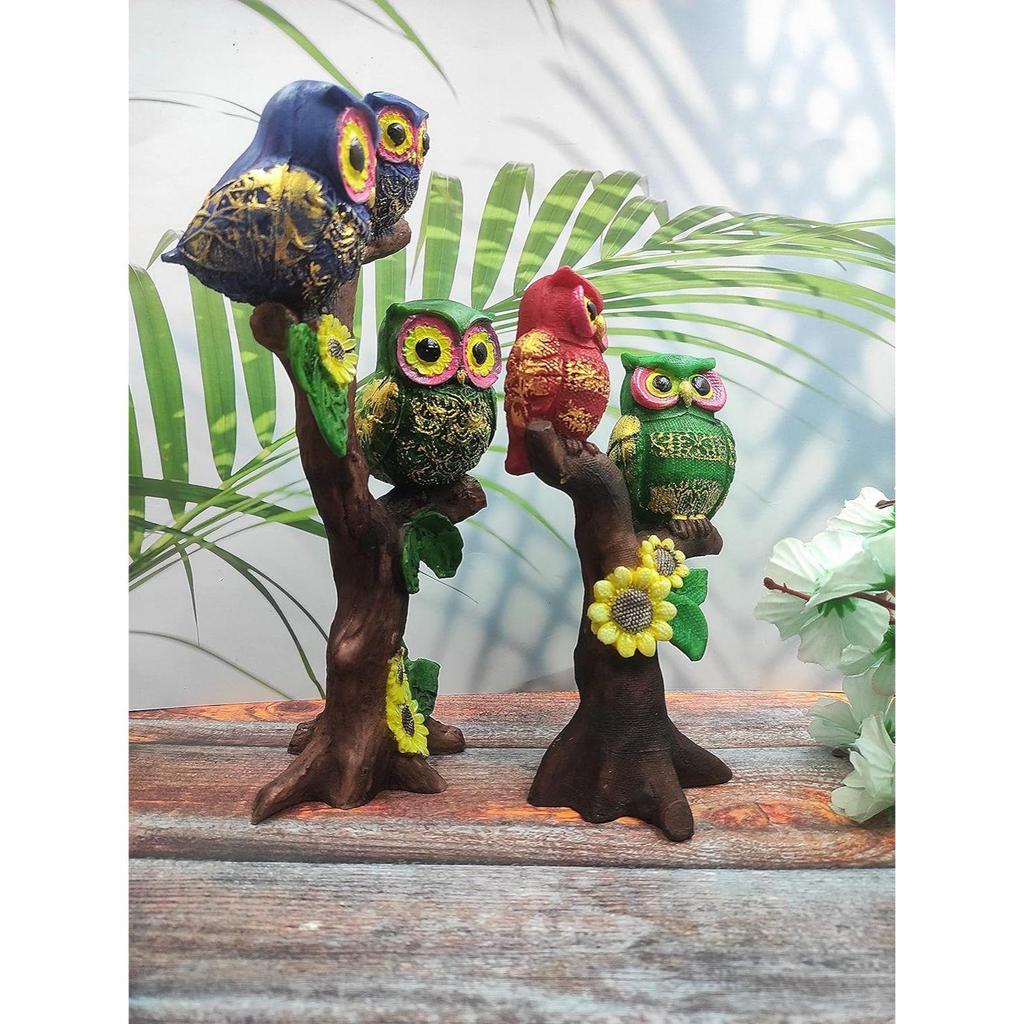 Dekorativní soška Sova Vastu Šastra/feeng Shui Ornament | Soška pro domácí dekoraci| soška pro domácí dekoraci