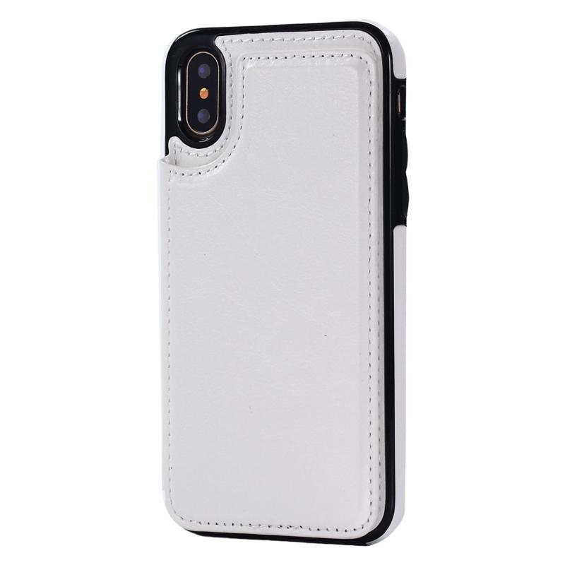 Magnetic Flip Mobile Cover for Phone 16 Series Vintage Style Leather Flip Wallet Case Phone Case Scratchproof Covers белый