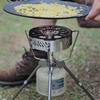 Gas Stove Wind Shield Portable Stainless Steel Windproof Rings Campings Stove Windscreen Stove Windshield Easy To Clean