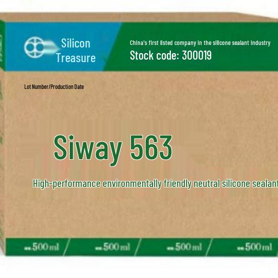 Silikon Bao 999 Strukturdichtstoff: Klebstoff für Aluminium-, Stein- und Glasvorhangfassaden