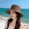 Summer Straw Hat For Women With Wide Brim Sun Protection Breathable Fashion Accessory For Beach Travel
