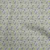 oneOone Material textil albastru deschis, flexibil, din bumbac, pentru cusut, imprimat, la metru, 40 de inci