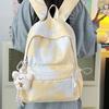 Schoolbag College Style Backpack Women's 1011 New Fashion Casual Tie-dye Travel Backpack Junior High School College Bag