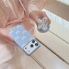 New Blue Bow Tie Magnetic Phone Case For iPhone 16 Pro 15 14 Pro Max 15 Promax Cover For Magsafe Stand Shockproof Cases Girl