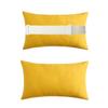 Weather Resistant Pillow for Patios Furniture Waterproof Lounge Chair Cushion with Insert  for Indoor and Outdoor Use