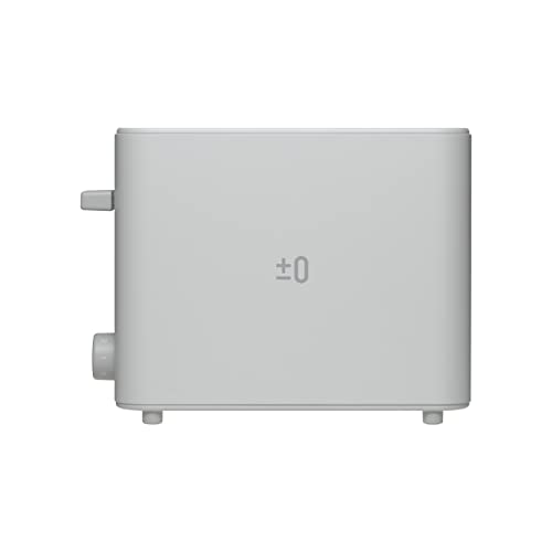 PLUS MINUS ZERO Toaster 1-Slice White XKT-V030(W)