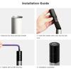Bicycle Fork Tube Extend Stem Extender With Headset Washer Aluminum Alloy MTB Road Bike Handlebar Riser Extension Adapter Hidden
