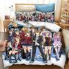 Fashion 3D Print Anime Guilty Crown Bedding Set Duvet Covers Pillowcases 2/3 Piece Cartoon Comforter Bedding Sets Home Textiles