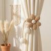 1Pc/2Pcs Beautifully Flower Curtain Tieback Adjustable Curtains Tie Rope  Children's Room
