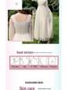 2025 Elegant Long Bridesmaid & Evening Dress for Women