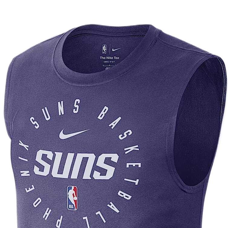 Nike Dri-Fit Practice Comfortable Fashionable Versatile Sleeveless Moisture-Wicking T-Shirt Men Tops Purple HF1930-566