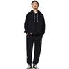 Li Ning Knitted Sweatpants Men's Black Moderate Cuffed Pants AKLSG33-2