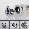Universal Wash Basin Bounce Drain Filter Anti Clogging Flip Top Drainer Filter
