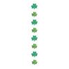 St. Patrick's Day Banner Shamrock Garland Lucky Banner Burlap Irish Garland Green Four Leaf Banner and Felt Shamrock