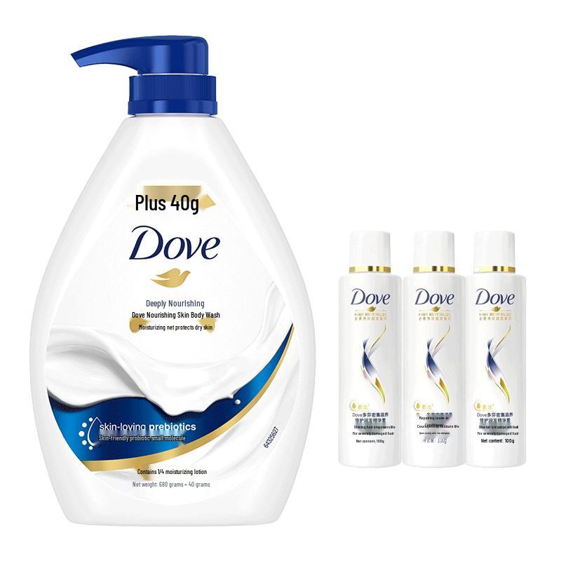 

Dove Deeply Nourishing Moisturizing Shower Milk Set