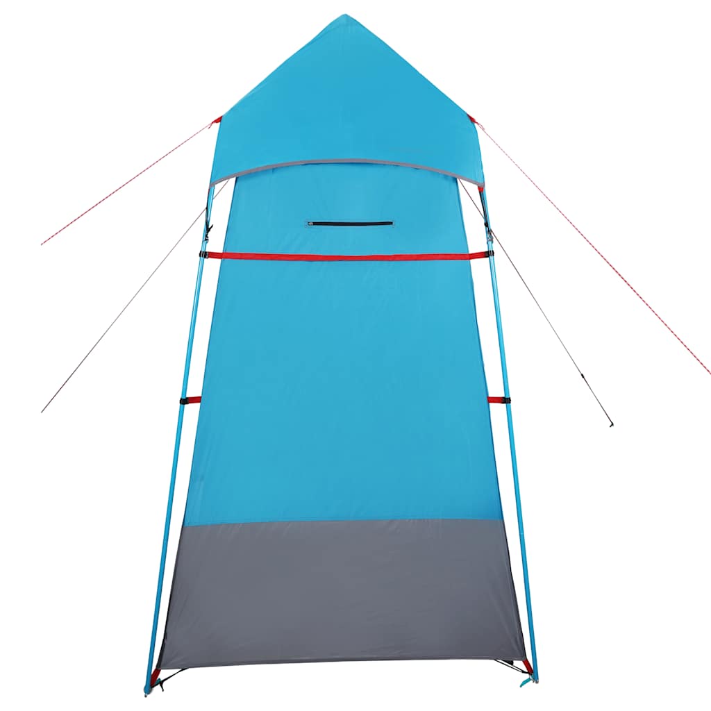 Portable Toilet Tent Blue Waterproof