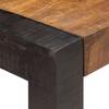 Dining Table 140x70x76 Cm Rough Mango Solid Wood