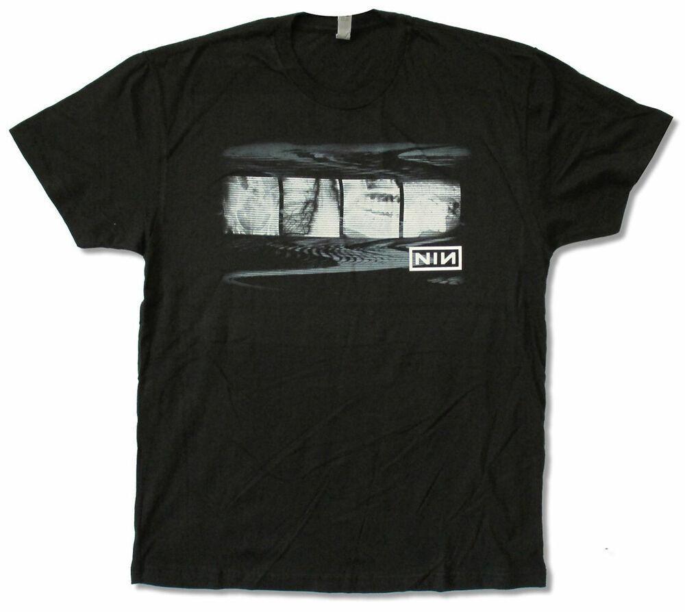 

Черная футболка унисекс Nine Inch Nails Ray Collage