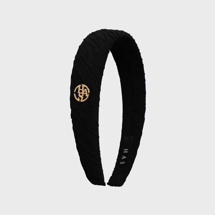 HML004 Twisted Fabric Hairband (Ivory, Soft Blue, Black)