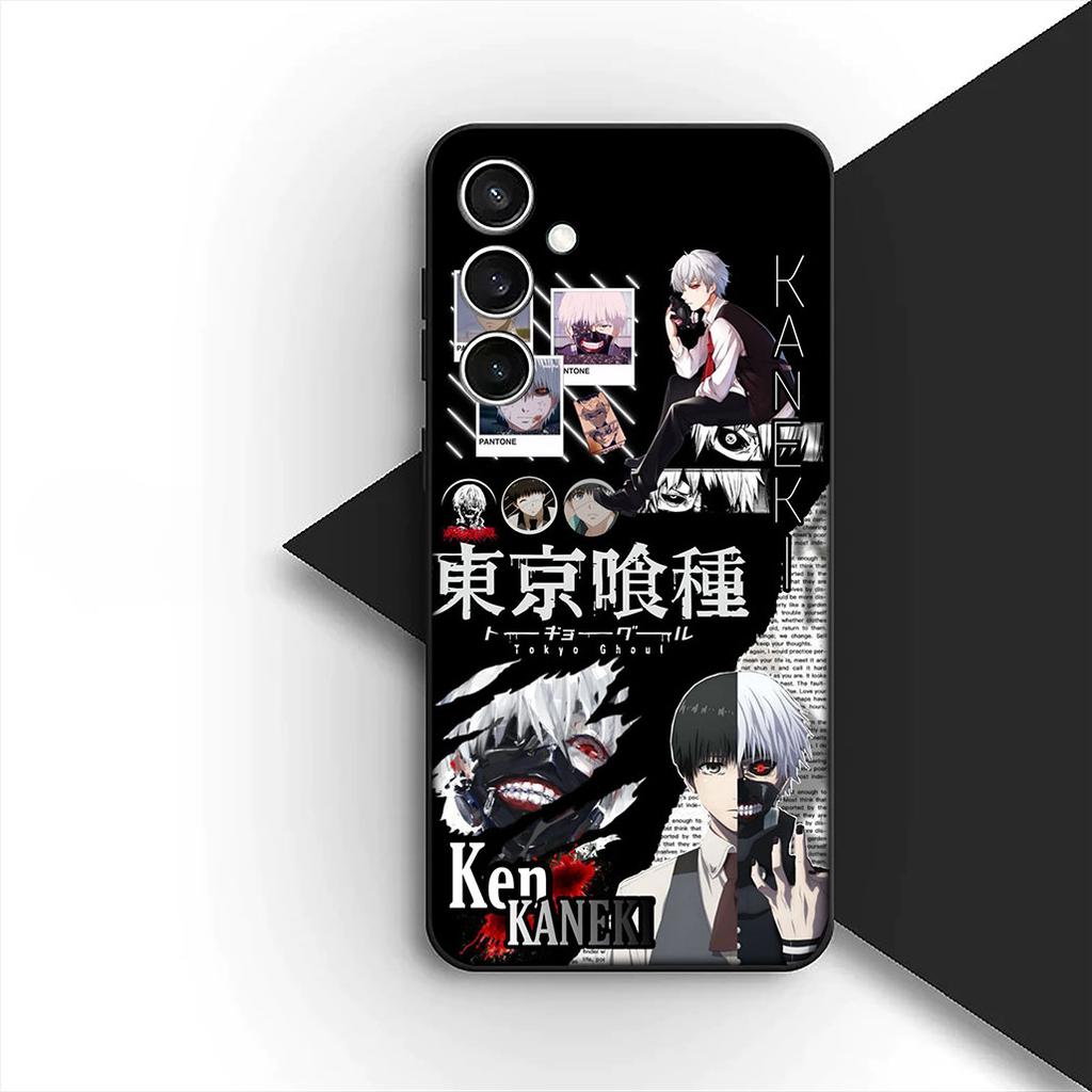 Tokyo Ghoul Ken Kaneki Silicone Cover for Samsung Galaxy S10 Lite S8 S9 Plus A33 A34 A31 70 A71 A72 Note 20 9 8 Coque Phone Case