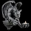 Geister Kerzenhalter Schmuck Wandmontage Gotisches Gargoyle Design Einfache Montage Kein Bohren Wandkerze