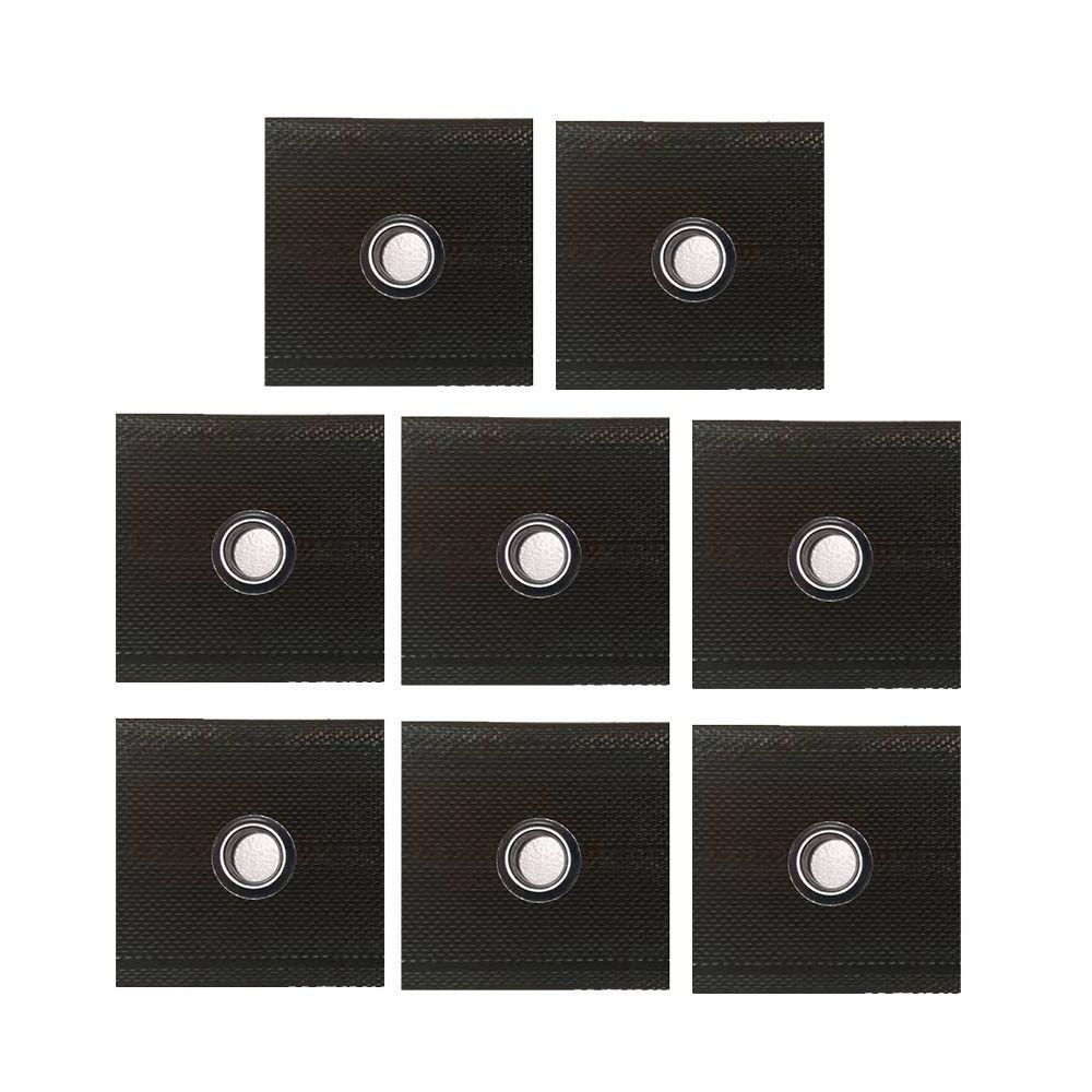 8pcs With Holes RV Tent Hangers Caravan Sunshade Hook Clips Durable Camping Awning Hooks