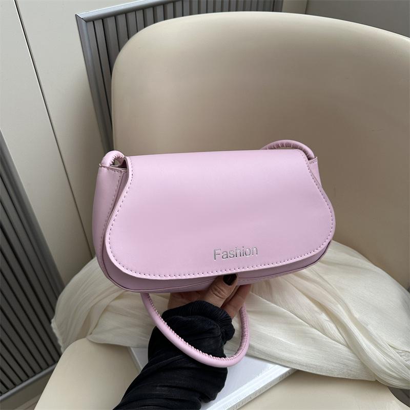 

Модна жіноча сумка, нова проста маленька квадратна сумка під пахви, весна 2024, корейська версія, нішевий текстурний дизайн, сумка через плече, приплив