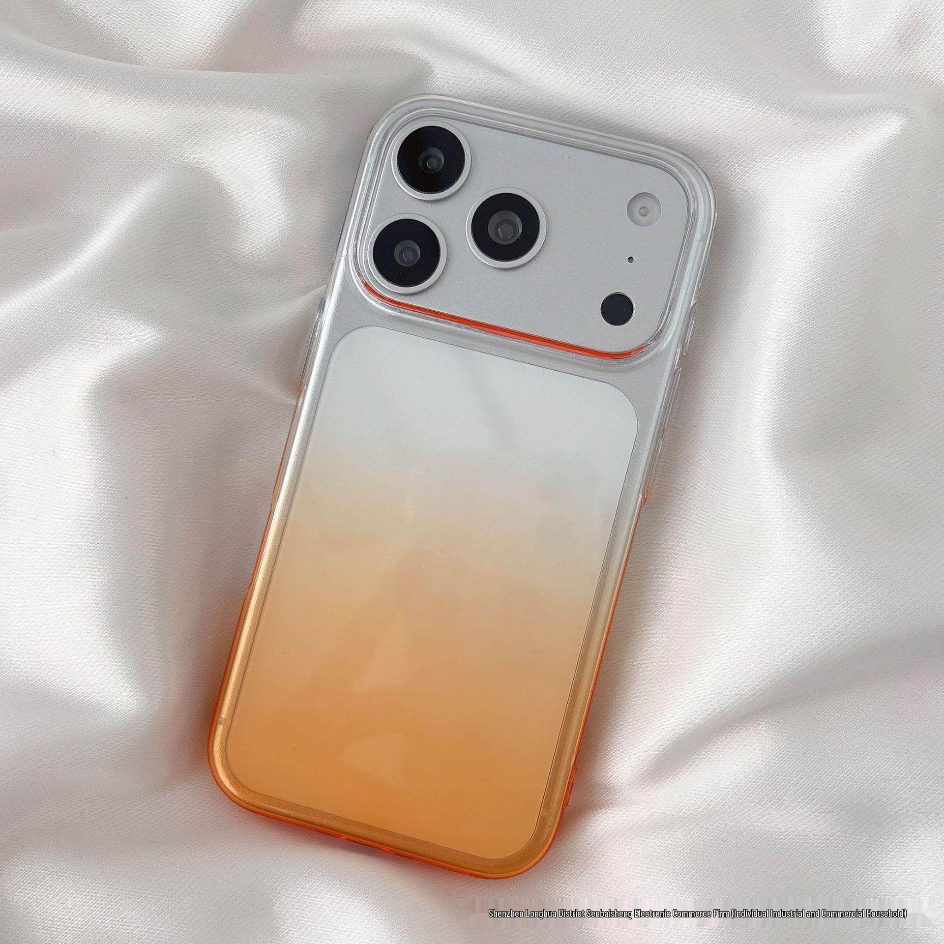 

Compatible with iPhone 17 Pro Max case, gradient color, transparent, magnetic, ultra-thin, drop-proof, hard case for iPhone 16 Pro, 5-pack. 17