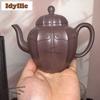 300ml High-end Yixing Purple Clay Teapots Famous Master Handmade Palace Lantern Pot Raw Ore Purple Mud Kettle Zisha Tea Set Gift