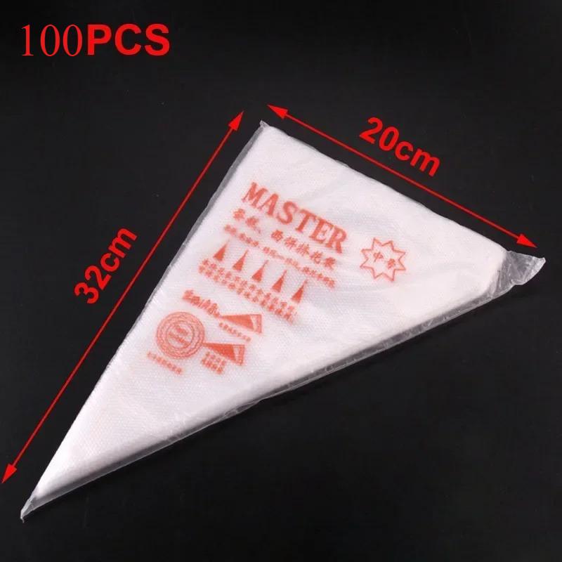 Disposable Piping Bags Kit Professional Cake Decorating Tools for Cupcakes Baking Fondant Pastry