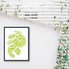 9Pcs/Lot A4 29cm Garden Green Plant Leaves DIY Layering Stencils Wall Painting Scrapbook Coloring Embossing Album Decorative Template