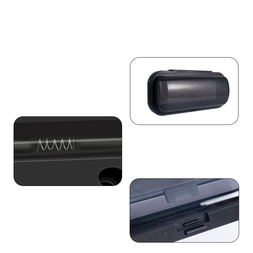 Uppfällbar lucka Marin radionskydd Rökfärgat hölje Fjäderbelastad mekanism UV-beständig design För marinstereo