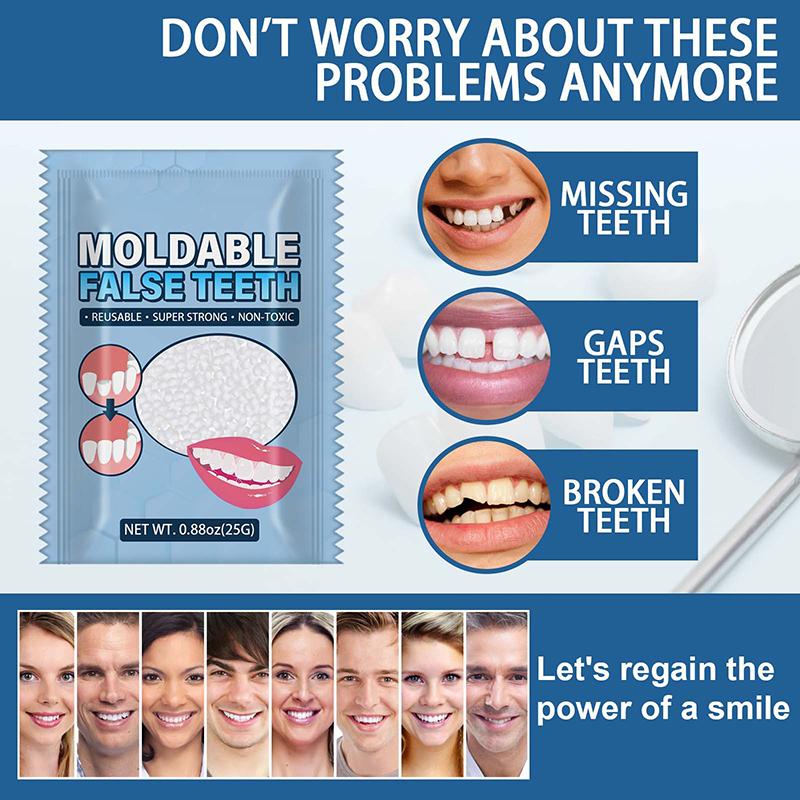 Temporary Tooth Repair Kit Teeth Gaps False Teeth Solid Glue Denture Adhesive