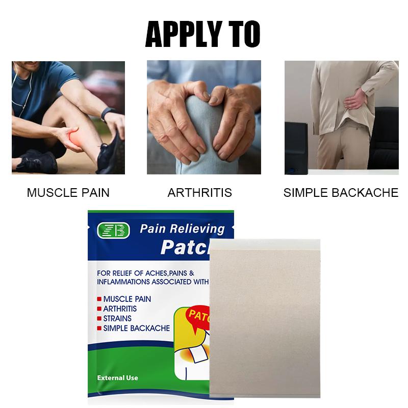 ZB Pain Relief Patch Back Neck Joints Knee Pain Plaster 5pcs/bag