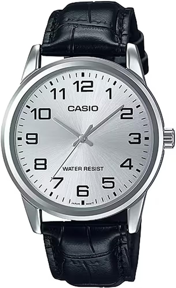 

Casio Analog Quartz Watch Overseas No Presentation Simple Packaging Men s MTP-V001L-7B (Silver, Model) - Box,